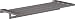 Produktbild hansgrohe Handtuchablage mit Handtuchstange AddStoris, Handtuchhalter 64.8cm, Badetuchhalter, Brushed Black Chrome