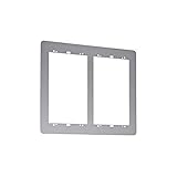 Tegui placas serie 7 - Marco 2 columna para 4 módulo 297x260