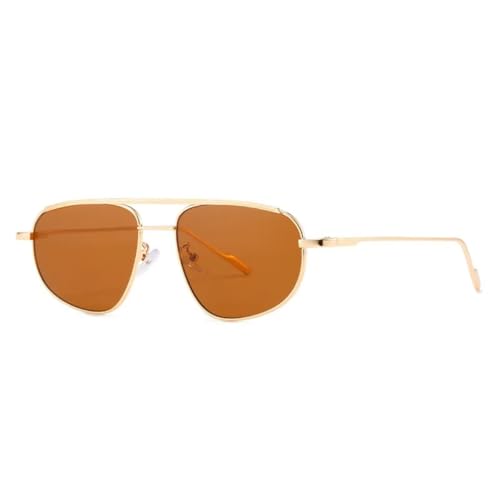 Lunettes de soleil ovales design rétro pour exprimer votre style unique
