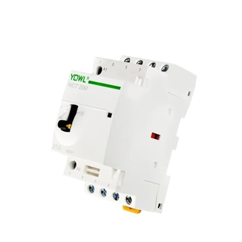 Contacteur monophasé CA 220 V anti arc thermique 25A modulaire