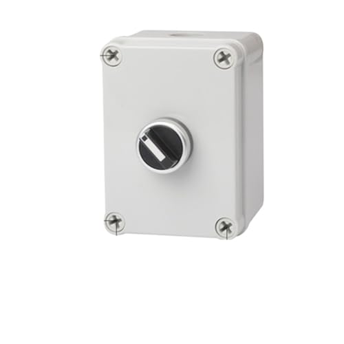 Boîte électrique en plastique contre la poussière avec bouton de réinitialisation 1P