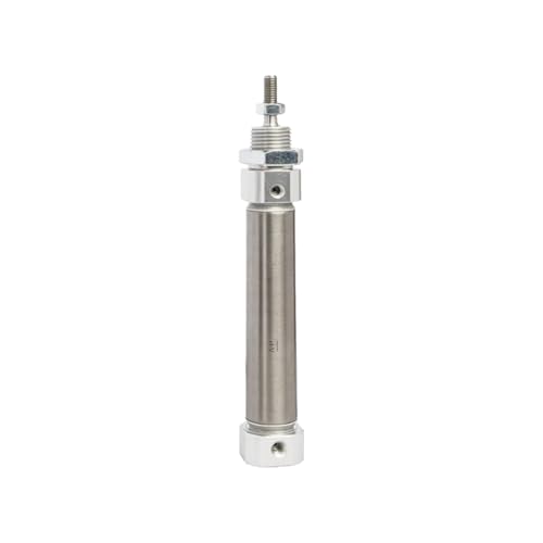 Mini cilindro de doble efecto de acero inoxidable tipo pluma serie MI 2
