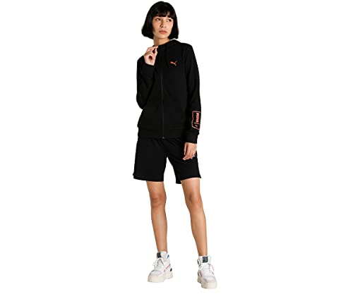Image of Puma Women's Cotton Hooded Neck Jacket