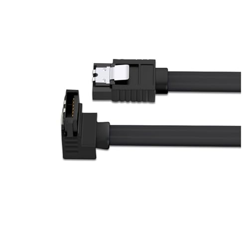 Data Cable Connection Conversion Cable SATA3 Solid State Drive Mechanical Hard Drive Optical Drive Serial Port Cable 6Gb/s Extension Cable(3.0 Black 50CM)