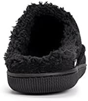 MUK LUKS Men's Corduroy Clogs Slipper, Black, 12 | Image 7