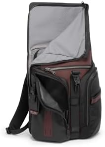 TUMI - Alpha Bravo Logistics Flap Lid Backpack, Oxblood, One Size