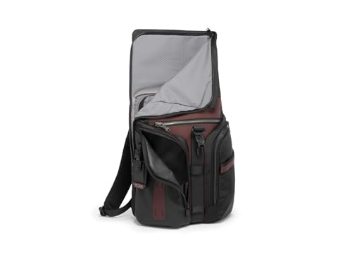 Image of Tumi Mens Logistics Flap Lid Backpack Oxblood One Size