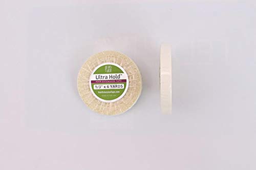 "Ultra Hold" Hair Extensions Tape Double Sided Roll Tapes Stickers Adhesive for Men Hair System Replacement Toupee Hair Extension Wig Bundles Hair Weave Closure Lace Frontal(6Y & 0.8CM-1)