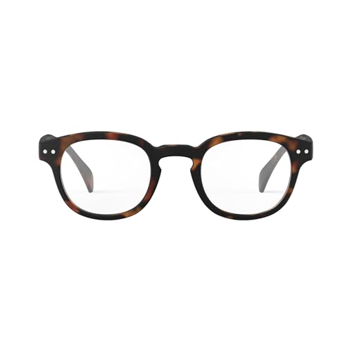 IZIPIZI Modern Round Reading Glasses, Tortoise Soft, Einheitsgröße + 1
