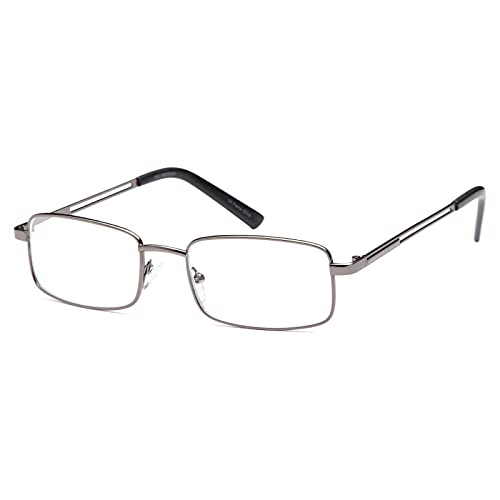 GAMMA RAY OPTICS Reading Glasses 3X Stainless Flex 2.00 Readers - Thumbnail 5