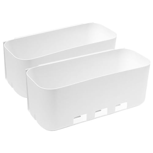 ULDIGI 2 Piezas Organizador de Adhesivo para Cocina y Baño Estante Extraíble sin Taladro para Armarios Soporte Compacto para Almacenamiento bajo Mueble Resistente y Fácil de Instalar
