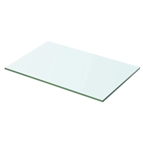 vidaXL Panel de Estante de Vidrio Templado Modelo Claro con Medidas 50x25 cm