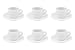 Tazas de café solo "Ristretto Auténtico« con paredes extra gruesas, 6 piezas
