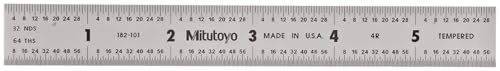 Règle en acier rigide Mitutoyo MT182-101 instrument de précision