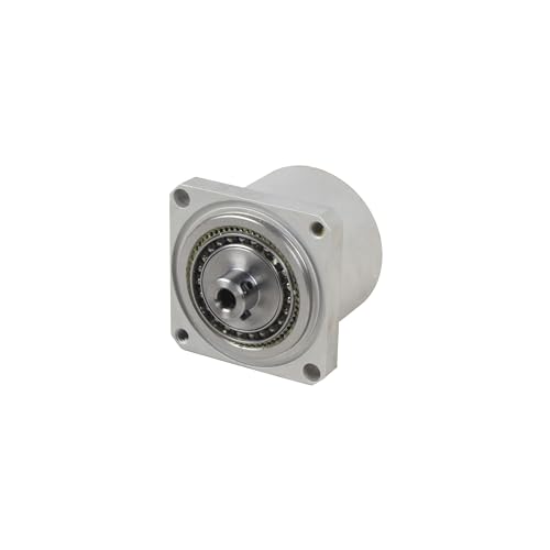 CNCTOPBAOS Micro Harmonic Gearbox Reducer Ratio 50:1,Ultra-Small Gear Drive Rotary Reduction Actuator for Robotic Arms Robot Joints with Flange Output Fit Nema17 42 Stepper Motor Backlash 20 Arcsec
