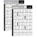 VOL 1+2 DUMBBELL EXERCISE POSTER 2-PACK LAMINATED - Workout Strength Training Chart - Build Muscle Tone, Tighten - Home Gym Weight Lifting - Body Building Guide w/ Free Weights & Resistance - 20"x30"