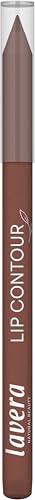 lavera Lip Contour -Soft Mocha 08 - samtig-mattes Finish - cremiger Auftrag - schwereloses Tragegefühl - kein Austrocknen - Naturkosmetik - 1 Stück