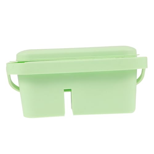 STOBOK Portable Watercolor Brush Bucket Compact Handheld Brush Washer for Artists Multi Functional Water Holder for Craft Supplies