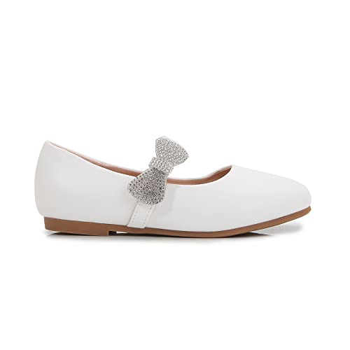 Girls Shoes Comfort Flat Student Shoes Cute Bow Mary Jane Girls Flat Shoes Comfortable Girls Dress Shoes2