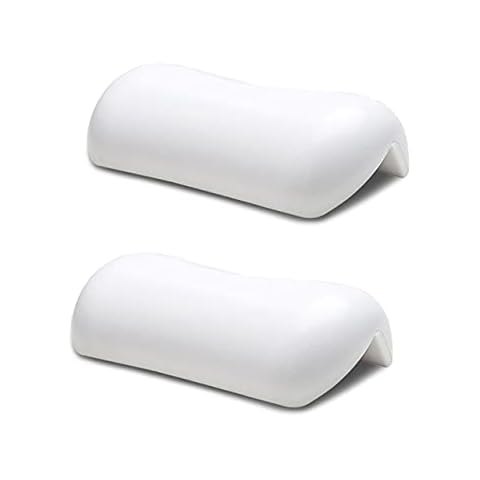SPA Bath Pillow Non-slip Bathtub Headrest Soft Waterproof Bath Pillows with Suction Cups Easy To Clean Bathroom Accessories (2pcs) Cover