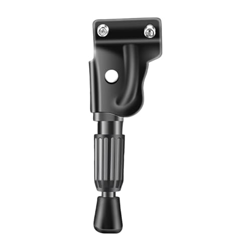 Vaveren Kids Bike Kickstand, Single Leg Parking Stand with Non Slip Foot Pad, 12/14/16/18/20 Inch, Black