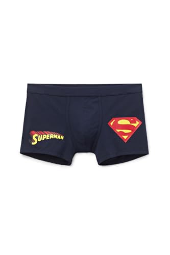 Man's DC Comics Superman Print Superior Cotton Boxers