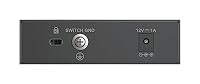 D-Link DMS-105 5-Port Multi-Gigabit Unmanaged Desktop Switch (5x 2,5G Ports, Lüfterlos, Low Profile, Kompakt, Metal Gehäuse, QoS, Plug and Play) – Ansicht 4