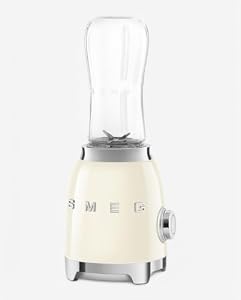 SMEG 50's Retro Style Personal Blender with Backlit Knob and Two 600 ML BPA Free bottles PBF01CRUS Cream — photo 6 of 6