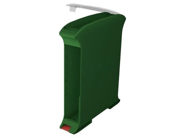 Boîtier pour rail DIN en plastique technique pour gestion domotique résidentielle