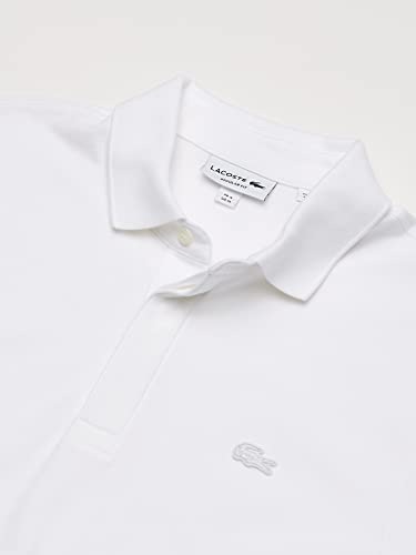 Lacoste Mens Short Sleeve Paris Polo Shirt, White, Large Us #TOP1