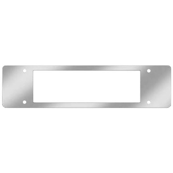 Technical Precision Replacement for Kenworth W900L Year 2007 2.125 X 7.187 INCH Stainless Steel CD Player FACE Plate