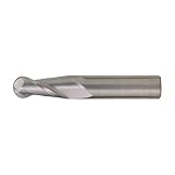 Greenfield Industries - C60958 - Ball End Mill, 1/2, Carbide, Bright (Uncoated), Non-Coolant Through