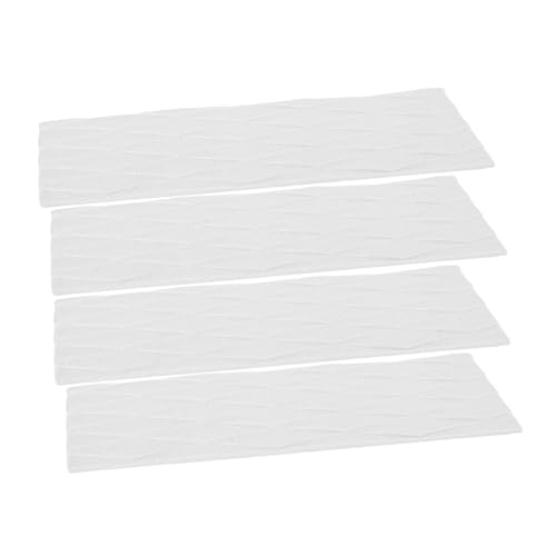 BESTonZON Nonslip Surfboard Pad Set 2 Pack Pad for Kayak Fish Board Skimboard Eva Traction Mat Self-Adhesive Backing