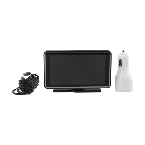 5-Inch HD HUD Head Up Display Featuring Smartphone Link and Quick Setup for Car Cam, Black, 1 Unit(No TF card)