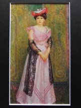 Amazon.co.jp: 中山忠彦、花冠、な画集より、高級額・額装付、状態良好