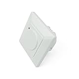 BeMatik - Bewegungsmelder Wand eingebettet 80x80mm mit Steuerung der Licht Zeit und Entfernung