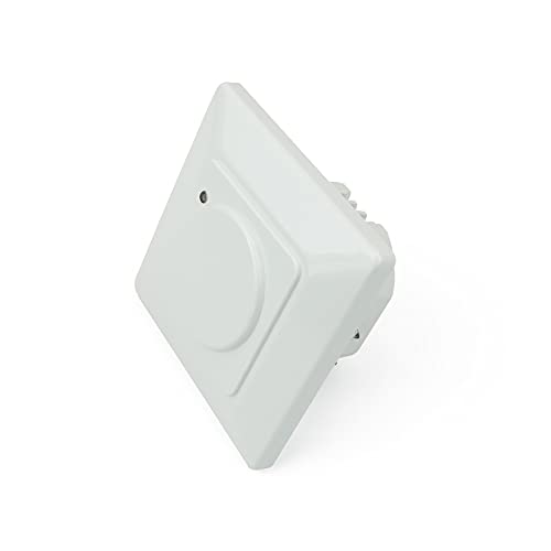 BeMatik - Bewegungsmelder Wand eingebettet 80x80mm mit Steuerung der Licht Zeit und Entfernung