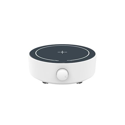 Magnetic Stirrer Lab Stirrer Mixer Mini Magnetic Stirrer Device with Rotary Knob Control Brushless Motor Working Plate Size 125 MM Max Stirring Volume 1L (H2O) Speed 200 to1800 RPM