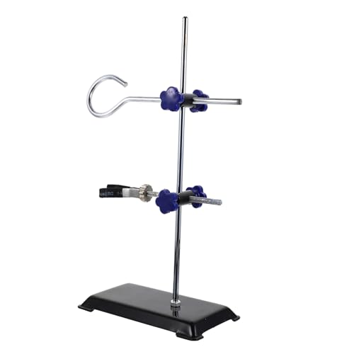 Alipis Mini Support Stands Clamp Laboratory Iron Support Stand 30cm High for Alcohol Lamp Scientific Equipment Random Style