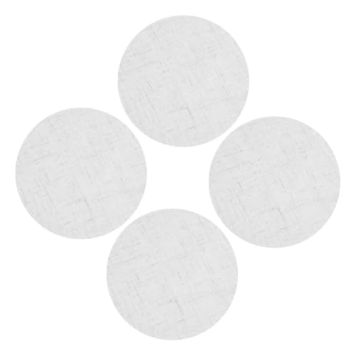 IWOWHERO Baby Room Soft Diffuser Covers for Ceiling Lights 4 Pack Dazzle Proof Easy to Clean for Infant Safety