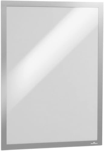 Durable A3 Duraframe Self-Adhesive Magnetic Display Frame - Silver