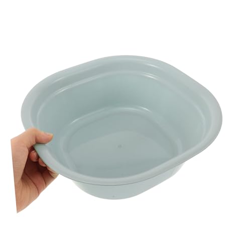 FONDOTIN Lavabo Plástico Cuadrado Grueso Reforzado para Lavar Platos Ropa y Verduras Diseño Moderno Multipropósito para Uso Doméstico y Baño