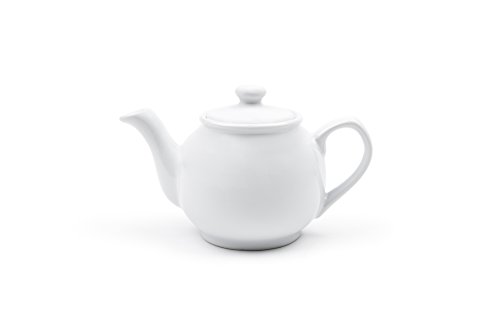 Fox Run Earthenware Teapot 10 Cup White