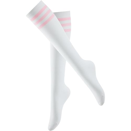 Image of Knee High Socks for Women, Long Tall Knee Tube Socks