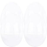Haconba 4 Pack 12 Inch Giant White Easter Eggs Jumbo Oversize Fillable Plastic Blank Eggs for DIY Craft Basket Stuffers Hunt Game Easter Party