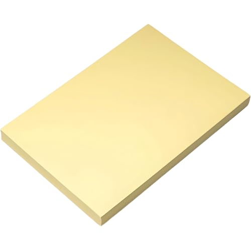 Image of Hawksbill Pale Yellow Paper 80 GSM A4 – 100 Sheet Pack of Premium Paper for Copier Use Printing at Office & Home