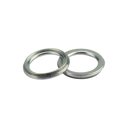Image of 50pcs - 35178-30010 M12 Oil Pan Drain Plug Gasket 12mm Crush Washers Seal for 1990-2024 Toyota Corolla 4Runner Tacoma RAV4 Tundra Land Cruiser Sequoia Matrix, for Lexus ES is LX GX GS