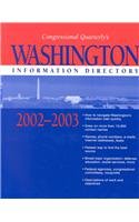 Washington Information Directory 2002-2003 1568025009 Book Cover