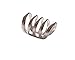 Handmade Single Multi Band Adjustable Ear Cuff, 925 Sterling Silver Clip On Ear Wrap Non Piercing Huggie Earrings for Women, Wide Small Ear Wrap Faux Ear Cartilage Clips, By MiYa Jewelry Creations