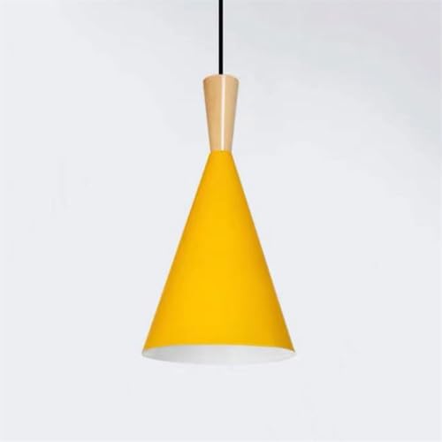 Lustre suspendu en bois scandinave luminaire de plafond pour îlot de cuisine
